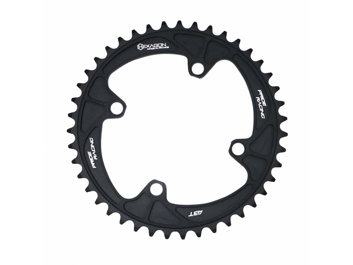 Piñón 4 tornillo sin rosca PRIDE RACING Hexagon 40T TU