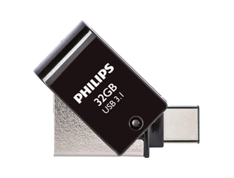 Philips 2 en 1 32Gb Otg Usb C+Usb 3.1