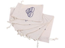 Bolsas Almacenamiento Algodón Cordón Ajustable Paquete 6 Hanukkah Diseño Reutilizable Versátil Ideal Recuerdos