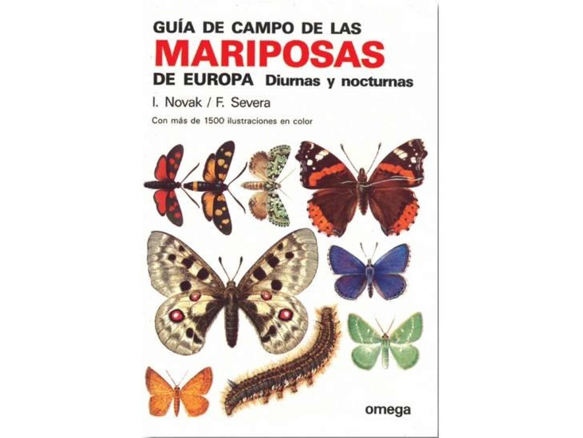 Libro Guía Campo Mariposas Europa Diurnas Y Nocturnas (Español)