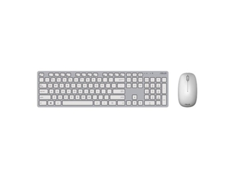 Teclado y Ratón ASUS W5000 Blanco Inalámbrico Pt