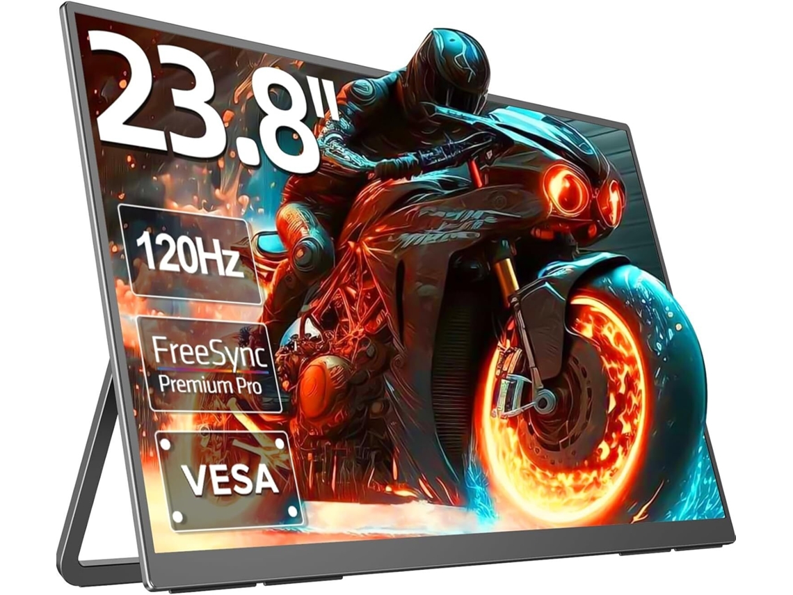 Monitor portátil Uperfect de 23,8 pulgadas y 1080p