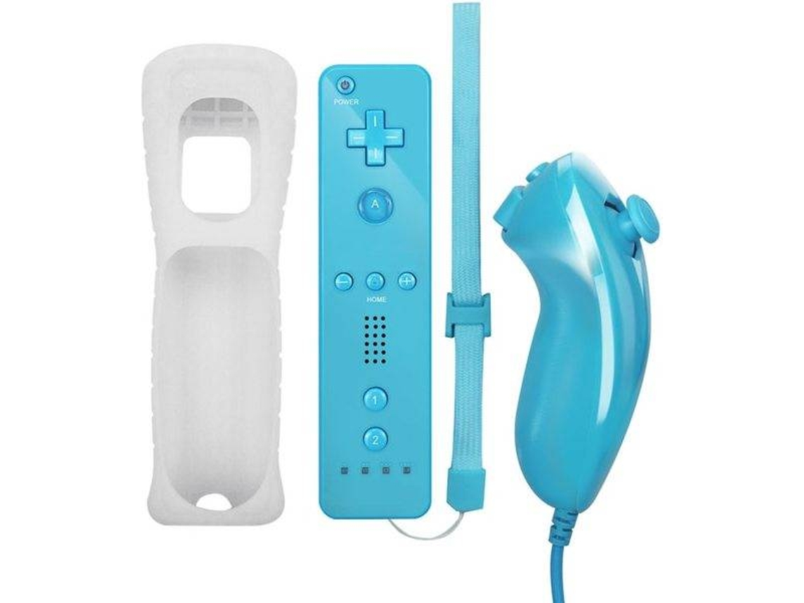 Mando Nintendo Wii WII-2024-3 Azul (Inalámbrico) CHRUI