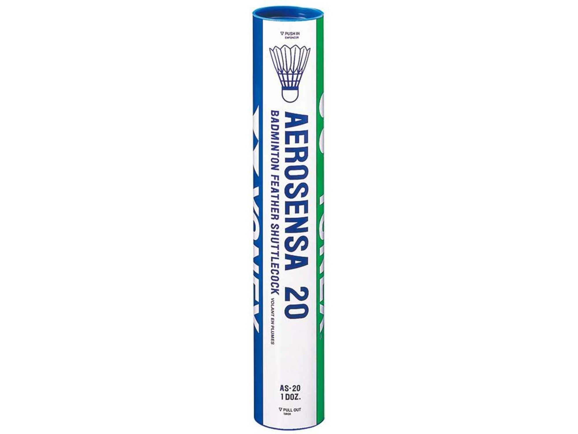Volantes de Bádminton YONEX Aerosensa V3 (20 Unidades)