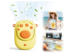 Mini ventilador Fs04021 Amarillo VEANXIN