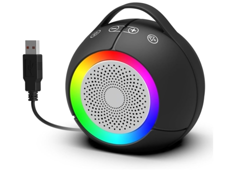 Altavoces de computadora USB para PC de escritorio Sonido ultra claro Volumen alto Control táctil de graves profundos Compatible con Windows VEANXIN