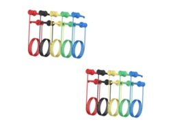 Paquete De 2 Cables De Prueba Para Multímetro Eléctrico, Flexibles Y Robustos, De 5 Piezas (sin Bobinado).