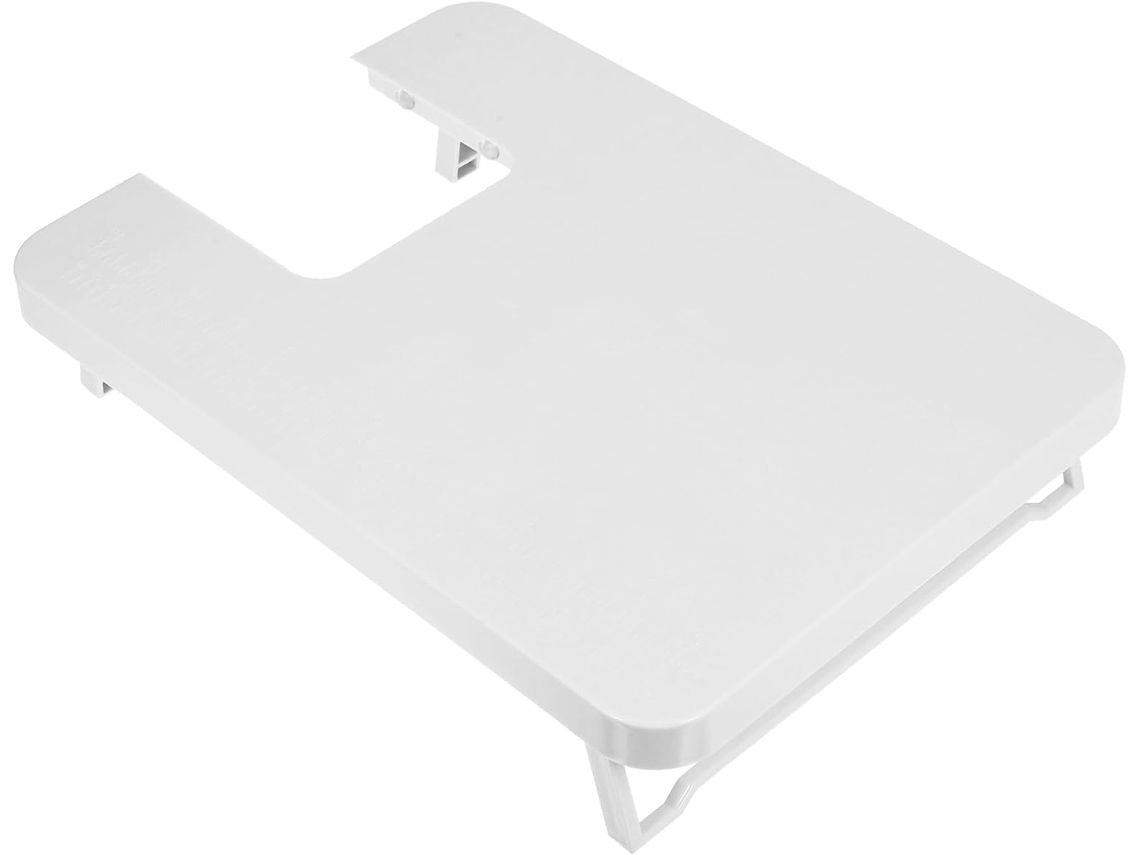 Mesa De Extensión Para Máquina De Coser 505a, Plástico Resistente, Acabado Liso, Ranura Para Manguito