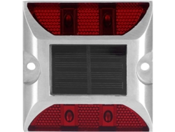 Lámpara Solar De 4 Led Para Entrada De Vehículos, Fabricada En Aleación De Aluminio Impermeable, Para Jardín Y Caminos.