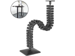 Organizador De Cables Para Escritorio, Columna Vertebral De Gestión De Cables, Mantiene Los Cables Y Las Fuentes De Alimentación Organizados Y Seguros.