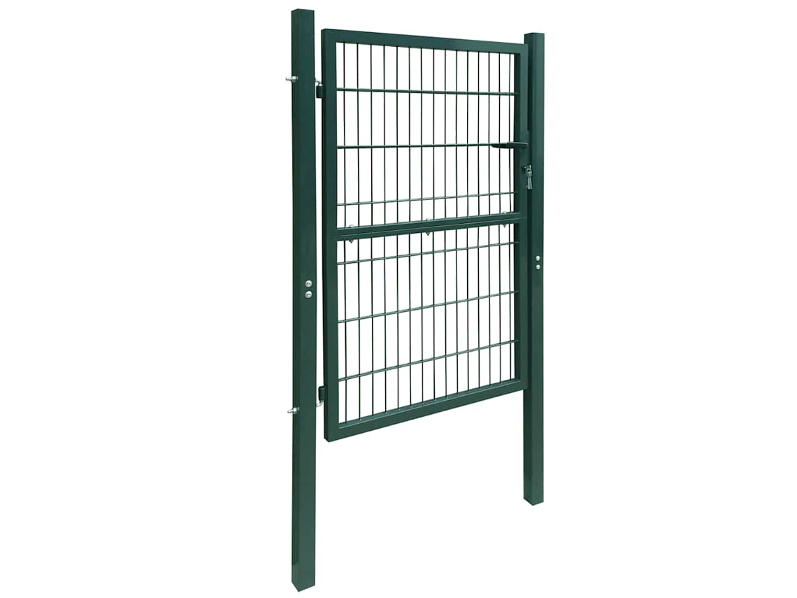 Maison Exclusive - Puerta De Valla 2d (individual) Verde 100x120 Cm