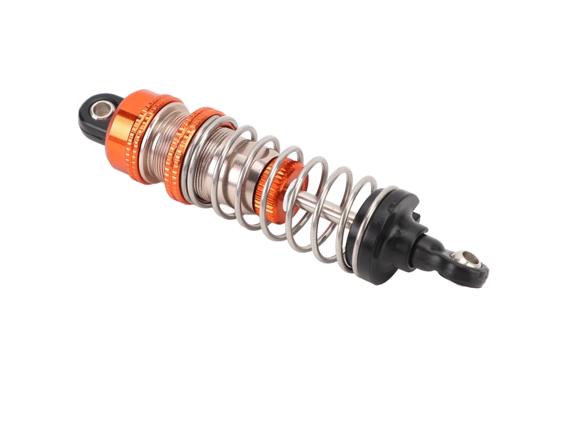 Amortiguador Trasero De Plástico Y Aluminio De 79,5 Mm Para Coche Rc Wltoys 124010 (piezas De Mejora)