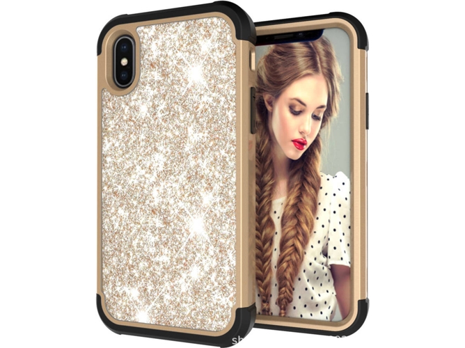 Funda iPhone XS Max WISETONY Yingeer-611 Dorado
