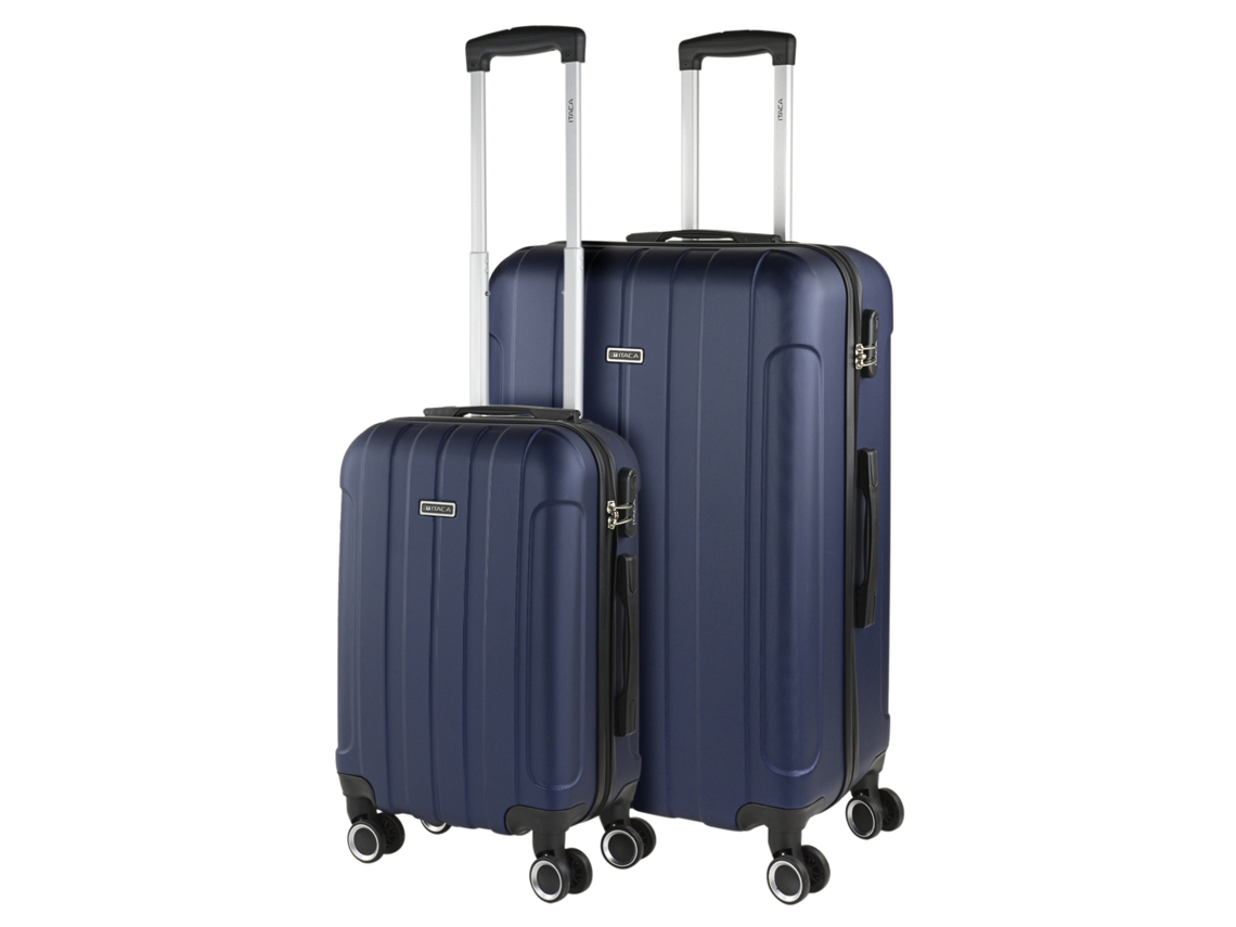 Juego De Maletas Rígidas Abs ITACA Havel marino (48X73x28 Cm - 91L)