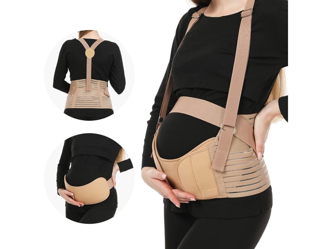 Cinturão De Ventilação Para Grávidas, Adequado Para Grávidas (perímetro Abdominal 86/127 Cm) - Cor Da Pele