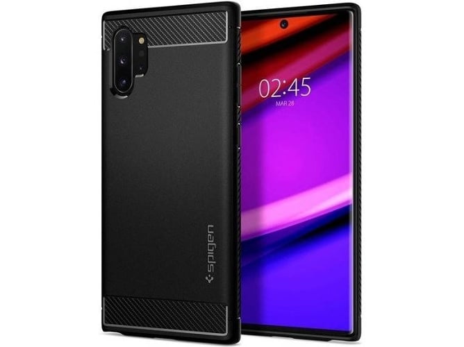Carcasa Samsung Galaxy Note 10+ SPIGEN Rugged Armor Negro