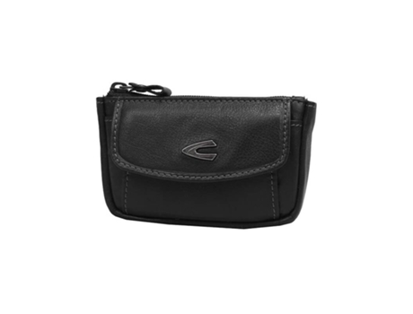 Bolsa Active Camel Para Llaves Y Monedas Negras De Vegas