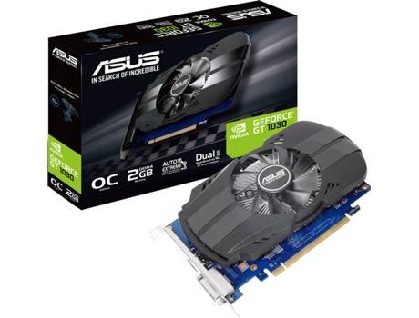 Tarjeta Gráfica ASUS GeForce GT 1030 (NVIDIA - 2 GB DDR5)