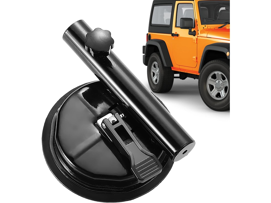 Soporte Para Bandera Generico – Soporte Para Bandera De Coche, Base Sin Agujeros Para Vehículos Como Coches,