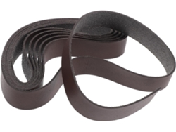 1 rollo de cinta de piel sintética marrón de 2 cm x 2 m para hacer correas para bolsos. Slowmoose