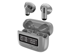 Auriculares Bluetooth inalámbricos verdaderos 5.3 Altavoz de película compuesta de 13 mm Gris VEANXIN
