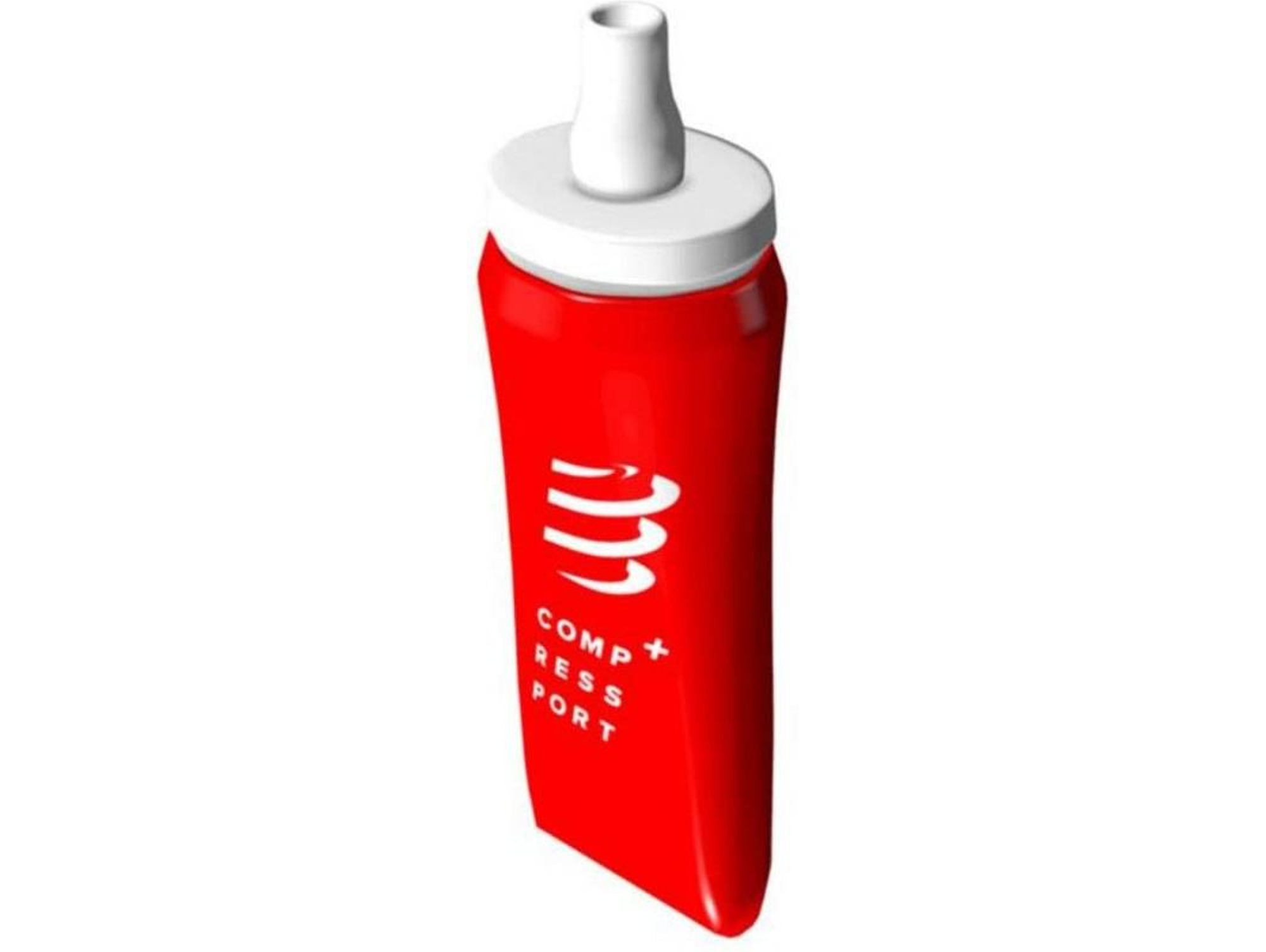 Botella COMPRESSPORT Ergoflask Rojo (300ml)