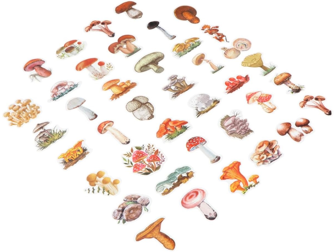 Juego De 120 Pegatinas Con Diseño De Setas Para Scrapbooking, Pegatinas Decorativas Para Manualidades.