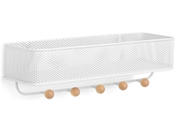 Organizador de Almacenamiento Blanco en Metal 32 x 9 x 9 cm EIOORORRIY