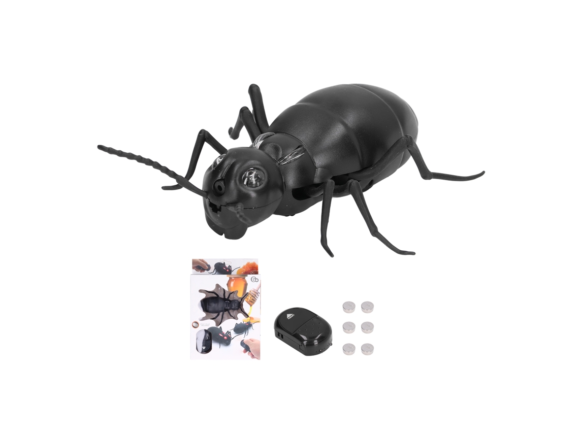 Ats-juguete De Hormiga Control Remoto Infrarrojo Con Textura Clara Y Luces Dinámicas Para Halloween Y Día De Los Inocentes