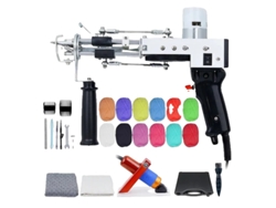 Kit de iniciación para pistola de mechones, función de recortadora, herramientas de bricolaje