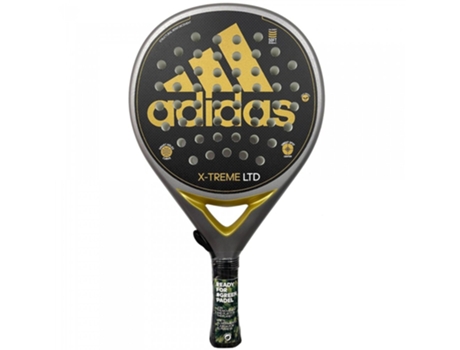 Pala Pádel ADIDAS X-treme Black/Gold 38mm Fibra de Vidrio