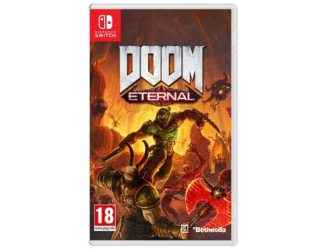 Juego Doom Eternal Nintendo Switch (Código na Caixa)