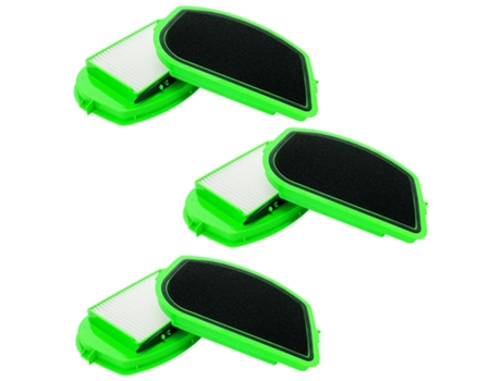 Kit de accesorios para aspiradora, piezas de filtros de polvo Hepa para Rowenta Ro535301 Zr005701, 6 piezas