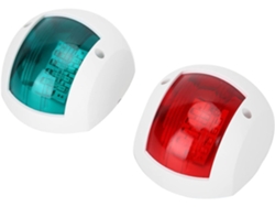 Paire De Feux Señalización Navegación Led Durables 3w, Para Bateau, Yacht, Rouge, Vert, La Plupart