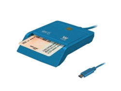 Lector de tarjetas e identificación Woxter PE26 197 USB 2.0 Azul