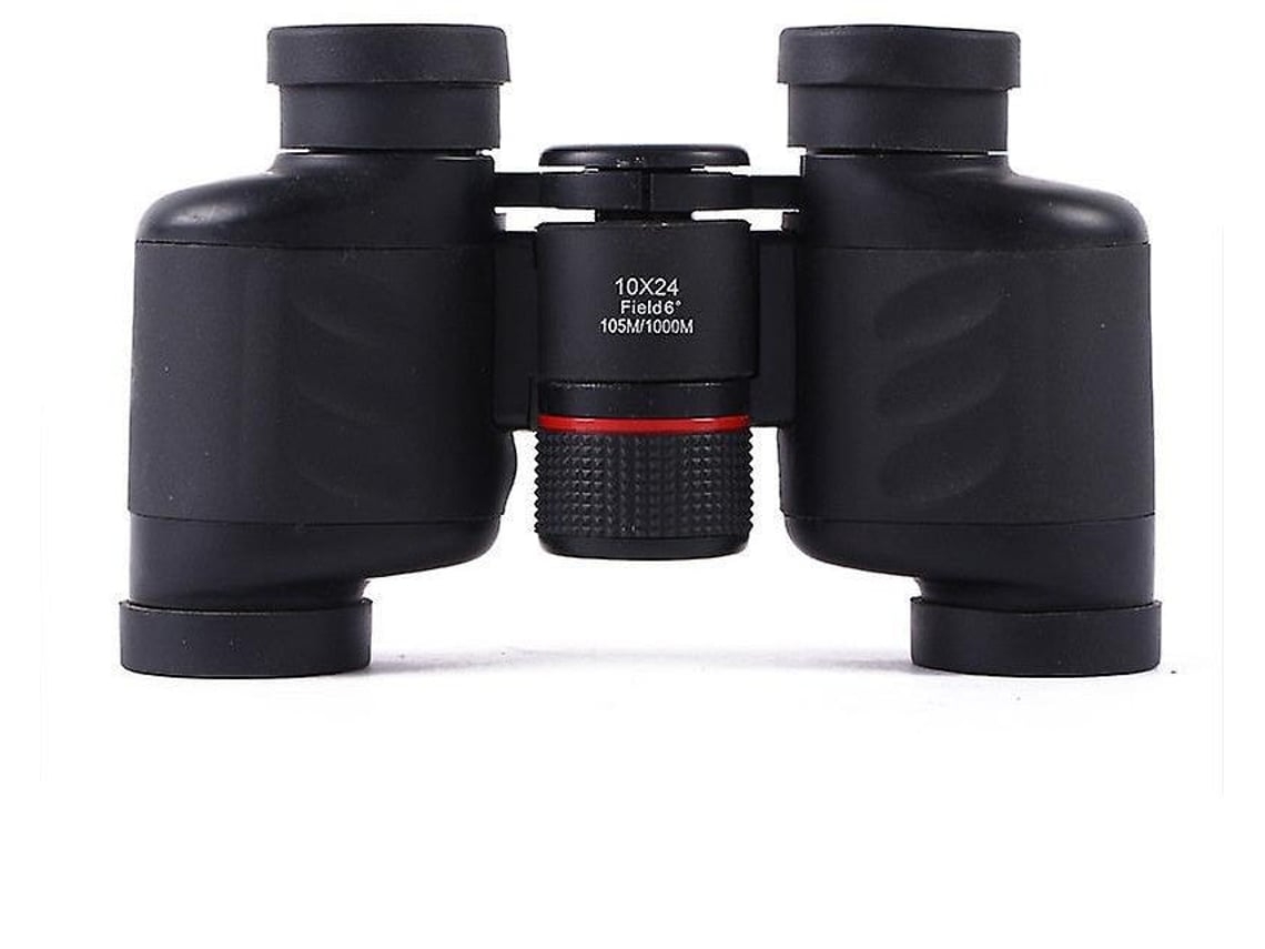 Binóculos Portáteis 10x24 Com Visão Noturna Mini Life À Prova Dágua Bak4 Binocular Prisma Fmc Binocular Para Bird Show Stargazing Travel Saisiyiky