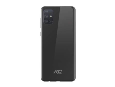 Funda para Apple, Samsung Galaxy A71 MYWAY Piel Sintética Textura Suave Transparente