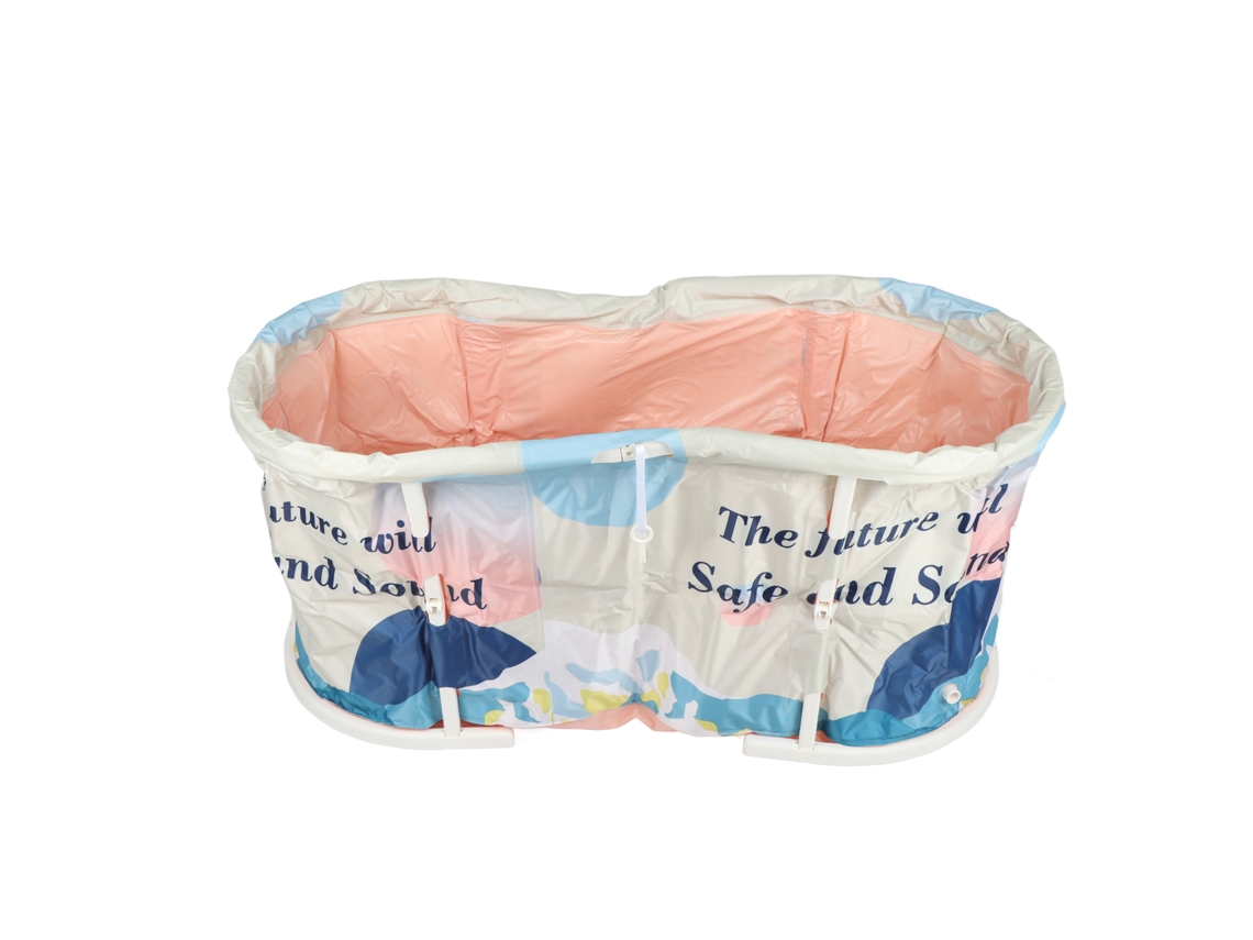 Bañera portátil plegable y versátil de cuerpo completo con tapa para adultos, niños, hogar y hotel.
