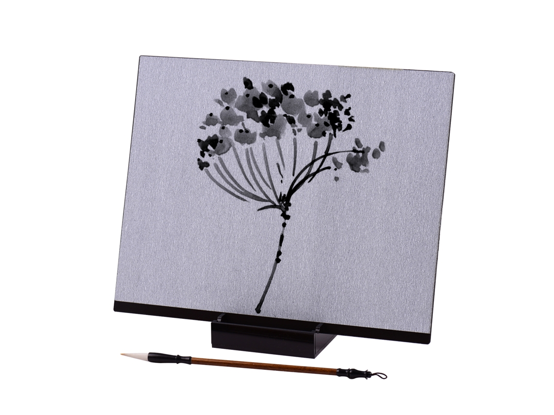 Tableta Reutilizable Con Forma De Buda Zen, Pincel Y Soporte Para Pintura Al Agua: Regalo Relajante Para Todas Las Edades.
