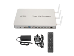 Controlador de videowall con múltiples modos de empalme e interfaz HD