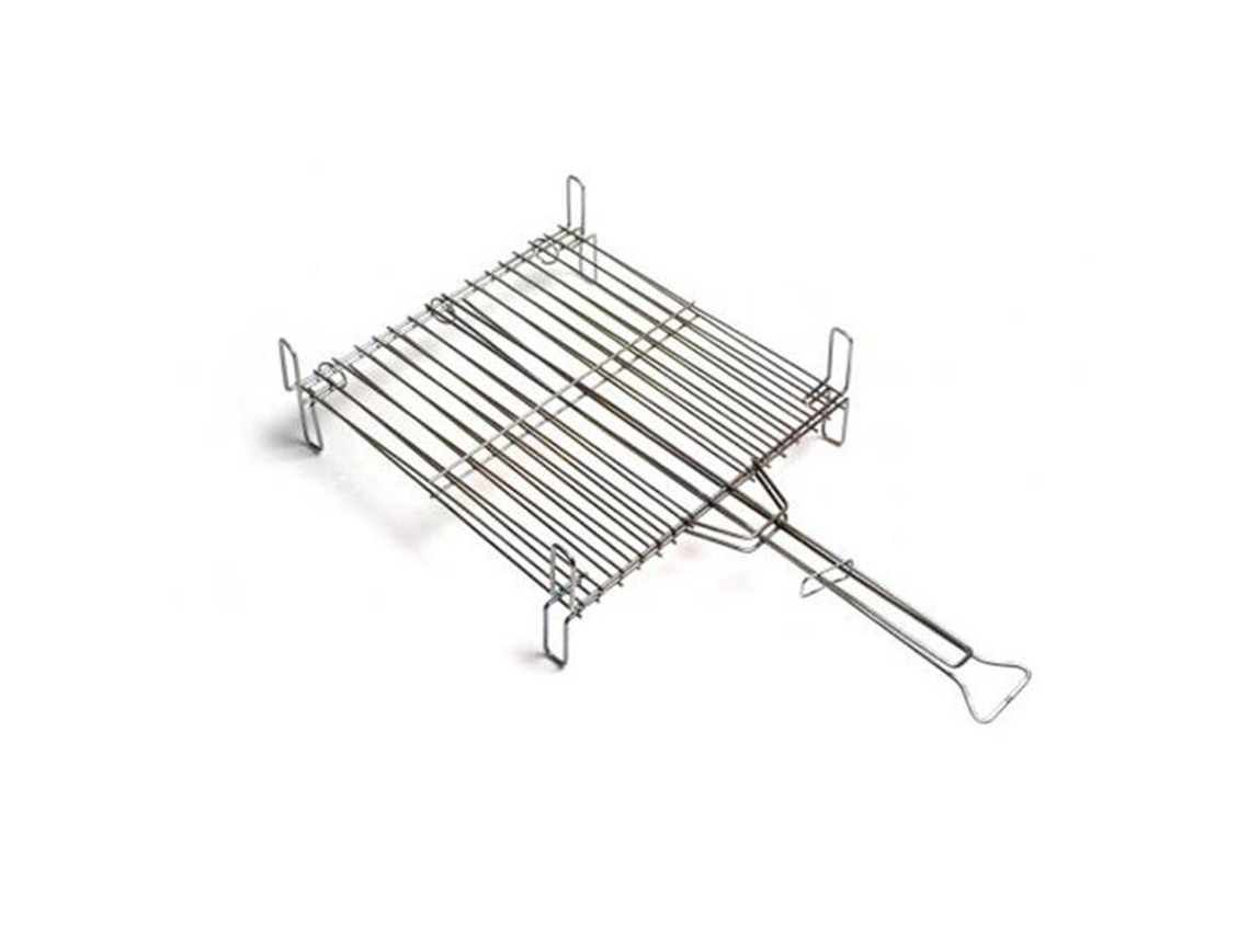 Parrilla doble zincada 30x30 cm