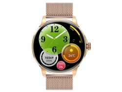 Reloj inteligente con llamadas Bluetooth, control de voz, esferas personalizables, actualizaciones meteorológicas, reproducción de música Yizhood