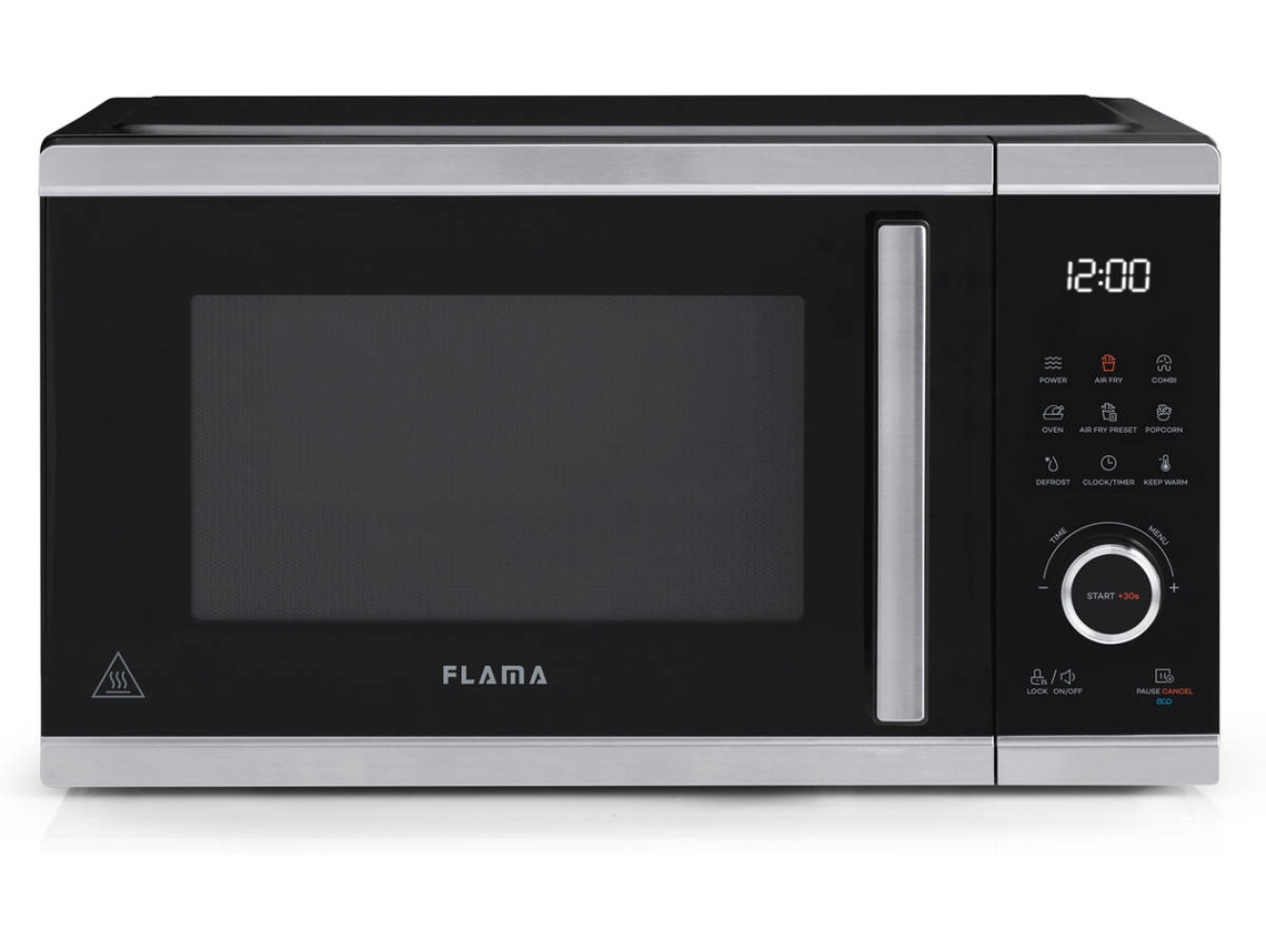Microondas Air Fryer & Oven FLAMA 1892FL (26 L - Con Grill - Negro)