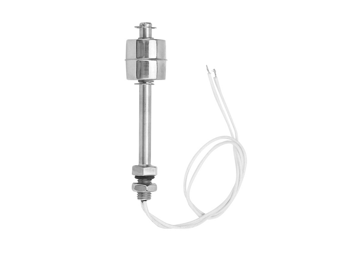 2026velora Sensor de nivel de agua de acero inoxidable con interruptor de flotador para piscinas 0~220v 100mm