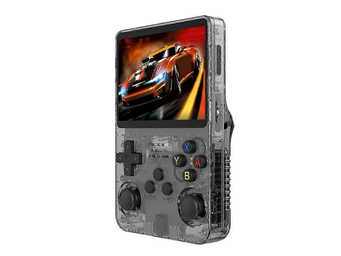 R36s Consola De Videojuegos Portátil Retro Sistema Linux Pantalla Ips De 3,5 Pulgadas Reproducción De Video De Bolsillo Portátil