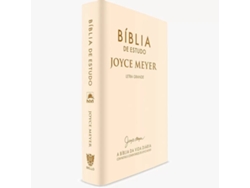 Libro Biblia De Estudo Joyce Meyer Dourada Letra Grande de Joyce Meyer (Portugués)