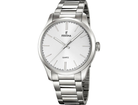 Reloj FESTINA Hombre (Acero - Plateado)