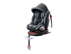 Magic ZC L007 Silla de seguridad para niños Asiento de coche para bebés 360° giratorio ISOFIX Cochecito infantil Sillita homologada 0‑12 años