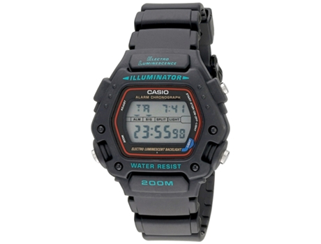 Reloj CASIO Hombre (Resina - Negro)