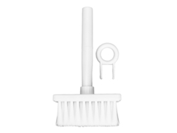 Cepillo De Limpieza 5 En 1 Con Cabezales Dobles Independientes Para Teclados Y Auriculares - Blanco